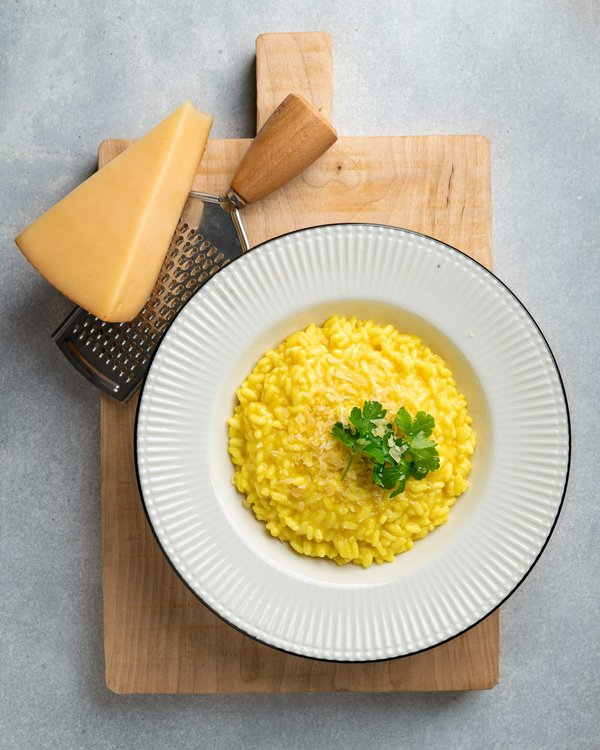 Comment préparer un risotto aux champignons sauvages et au parmesan ?